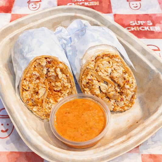 Fresh, Bold, and Gut-Healthy: Sup's Chicken Launches the All-New Kimchi Tofu Wrap with Creamy Kimchi Dip