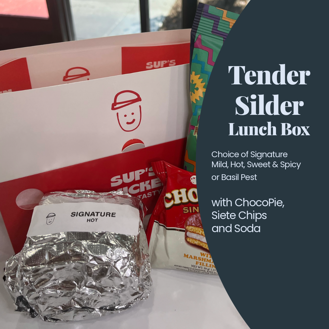 Catering-Tender Slider Lunch Box