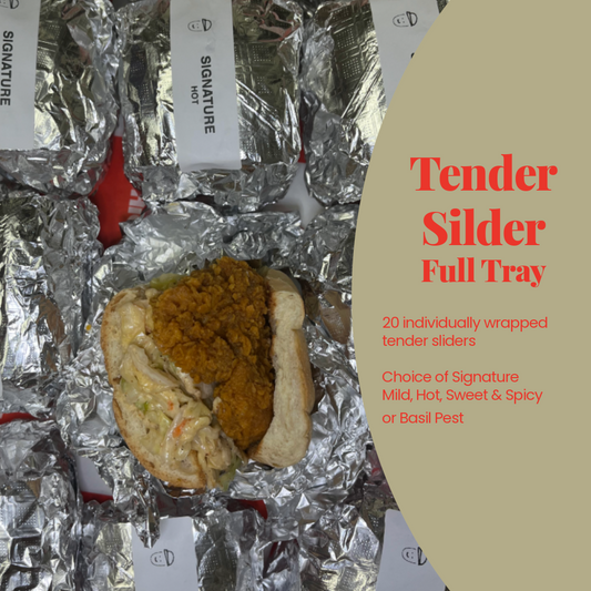 Catering-Tender Slider Full Tray