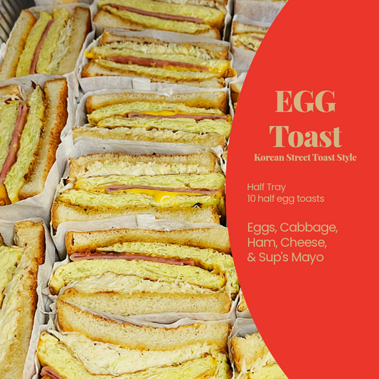 Catering-Egg Toast Half Tray