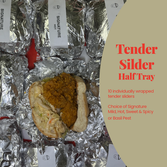 Catering-Tender Slider Half Tray